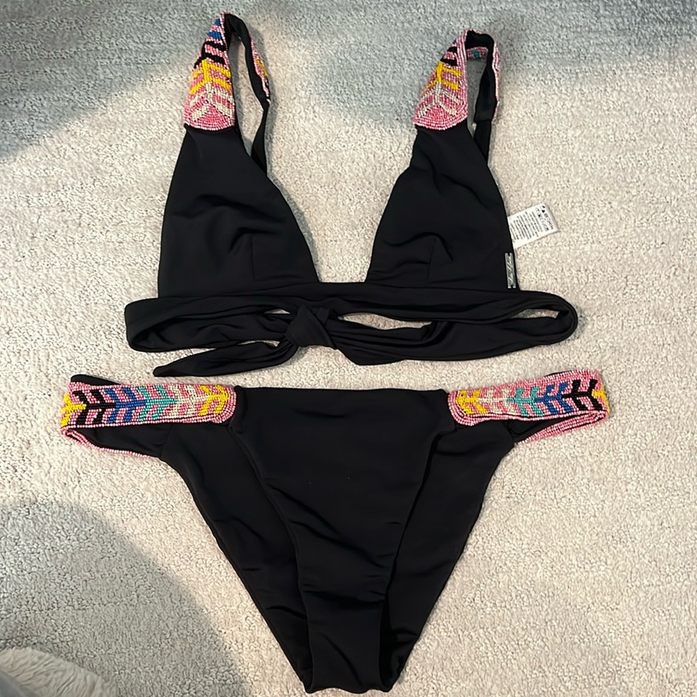 Mara Hoffman Beaded bikini set